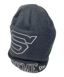 SUPREME×New Era（シュプリーム×ニューエラ）の古着「ニット帽」｜ブラック