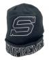 中古・古着 Supreme (シュプリーム) New Era (ニューエラ) ニット帽 ブラック：6000円