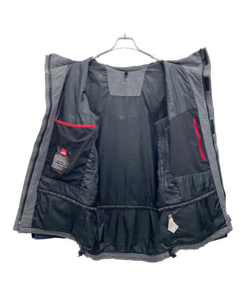 THE NORTH FACE（ザ ノース フェイス）THE NORTH FACE (ザ ノース フェイス) CLIFDEN DULUX PARKA グレー×ネイビー サイズ:XLの古着・服飾アイテム