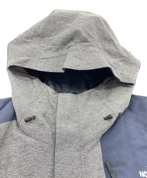 THE NORTH FACE（ザ ノース フェイス）THE NORTH FACE (ザ ノース フェイス) CLIFDEN DULUX PARKA グレー×ネイビー サイズ:XLの古着・服飾アイテム