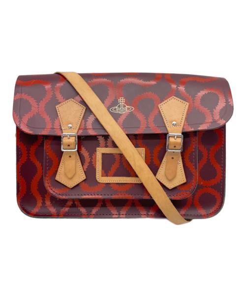Vivienne Westwood（ヴィヴィアンウエストウッド）Vivienne Westwood (ヴィヴィアンウエストウッド) CAMBRIDGE SATCHEL (ケンブリッジサッチェル) タイニーサッチェル ショルダーバッグ ブラウンの古着・服飾アイテム