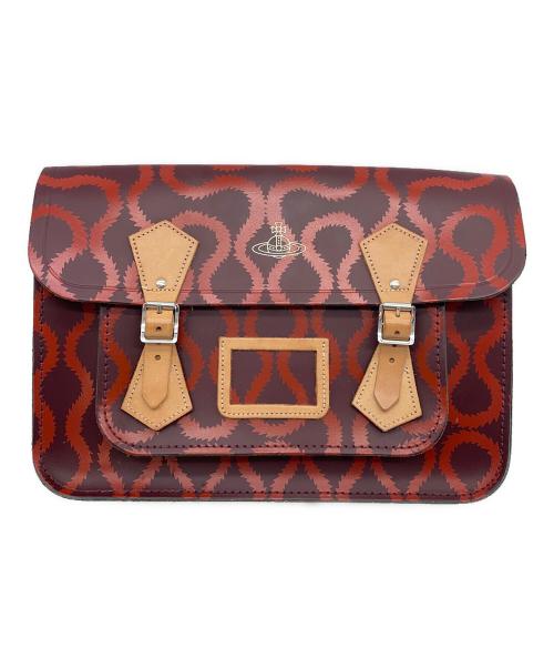 Vivienne Westwood（ヴィヴィアンウエストウッド）Vivienne Westwood (ヴィヴィアンウエストウッド) CAMBRIDGE SATCHEL (ケンブリッジサッチェル) タイニーサッチェル ショルダーバッグ ブラウンの古着・服飾アイテム