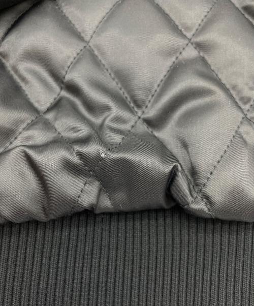 MARY QUANT（マリークヮント）MARY QUANT (マリークヮント) MQスタジャン ホワイト×ブラック サイズ:Mの古着・服飾アイテム