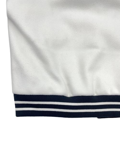 MARY QUANT（マリークヮント）MARY QUANT (マリークヮント) MQスタジャン ホワイト×ブラック サイズ:Mの古着・服飾アイテム