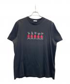 MONCLERモンクレール）の古着「半袖カットソー」｜ブラック