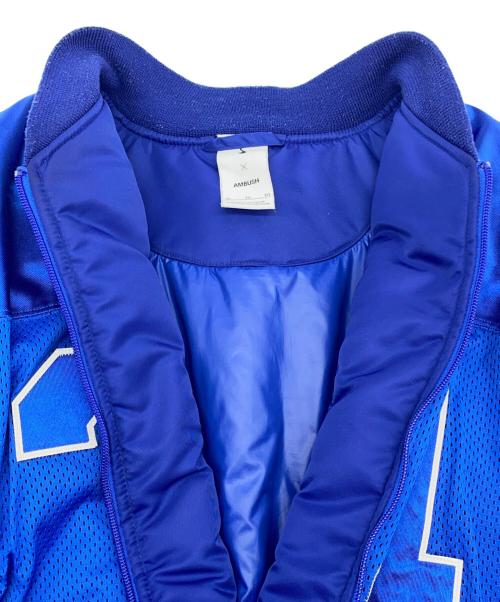 NIKE（ナイキ）NIKE (ナイキ) AMBUSH (アンブッシュ) Football Jacket ブルー サイズ:XLの古着・服飾アイテム