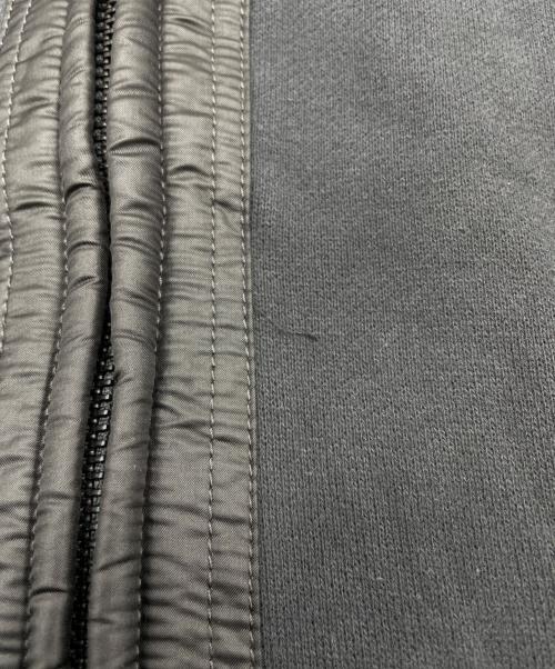 BURBERRY BLACK LABEL（バーバリーブラックレーベル）BURBERRY BLACK LABEL (バーバリーブラックレーベル) スウェットトラックジャケット グレー×ベージュ サイズ:2の古着・服飾アイテム