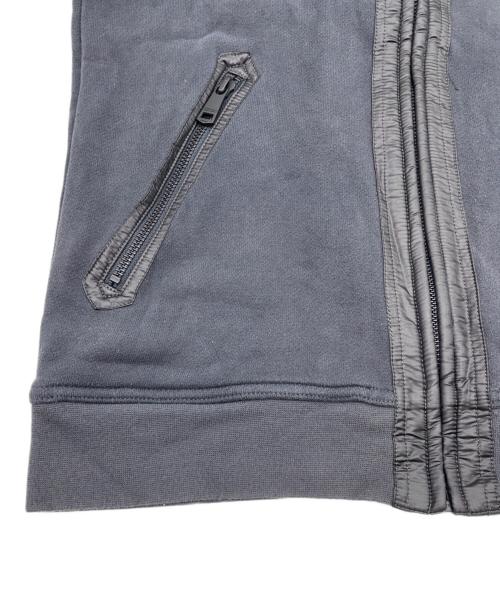 BURBERRY BLACK LABEL（バーバリーブラックレーベル）BURBERRY BLACK LABEL (バーバリーブラックレーベル) スウェットトラックジャケット グレー×ベージュ サイズ:2の古着・服飾アイテム