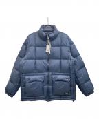 TAIONタイオン）の古着「ダウンジャケット」｜ネイビー