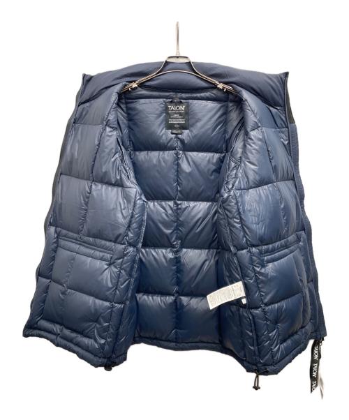 TAION（タイオン）TAION (タイオン) ダウンジャケット ネイビー サイズ:XLの古着・服飾アイテム