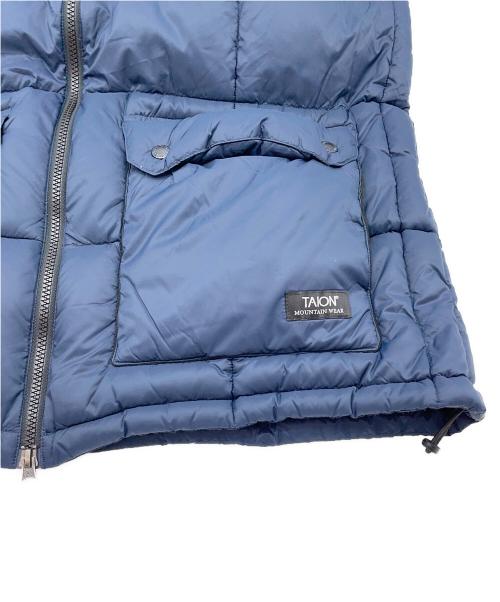 TAION（タイオン）TAION (タイオン) ダウンジャケット ネイビー サイズ:XLの古着・服飾アイテム