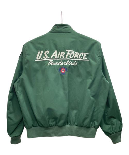 AVIREX（アヴィレックス）AVIREX (アヴィレックス) フライトジャケット G9 MOD USAF THUNDERBIRDS グリーン サイズ:XLの古着・服飾アイテム