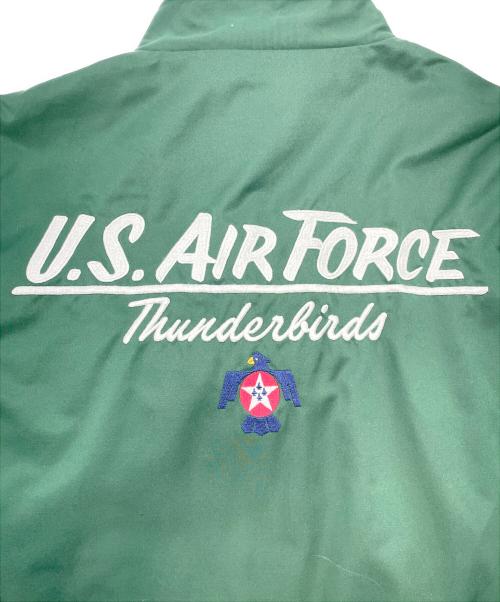AVIREX（アヴィレックス）AVIREX (アヴィレックス) フライトジャケット G9 MOD USAF THUNDERBIRDS グリーン サイズ:XLの古着・服飾アイテム