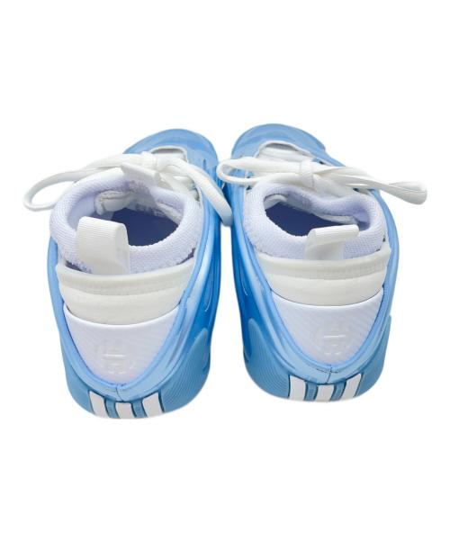 adidas（アディダス）adidas (アディダス) HARDEN VOLUME 9 ホワイト×スカイブルー サイズ:27.5cmの古着・服飾アイテム