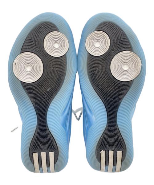 adidas（アディダス）adidas (アディダス) HARDEN VOLUME 9 ホワイト×スカイブルー サイズ:27.5cmの古着・服飾アイテム