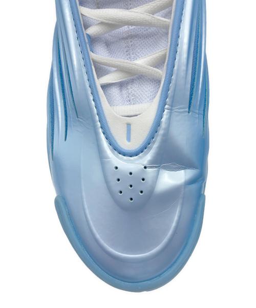 adidas（アディダス）adidas (アディダス) HARDEN VOLUME 9 ホワイト×スカイブルー サイズ:27.5cmの古着・服飾アイテム