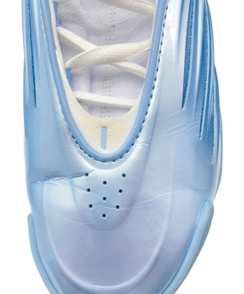 adidas（アディダス）adidas (アディダス) HARDEN VOLUME 9 ホワイト×スカイブルー サイズ:27.5cmの古着・服飾アイテム