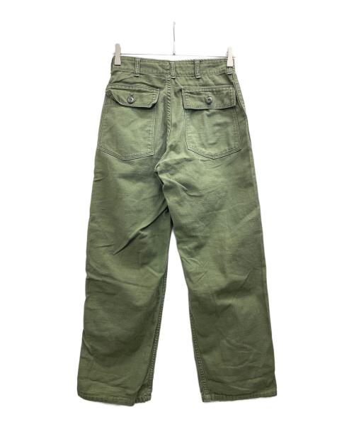Bluebell（ブルーベル）Bluebell (ブルーベル) ミリタリー ベイカー トラウザーズ パンツ ストレート グリーン サイズ:30×29の古着・服飾アイテム