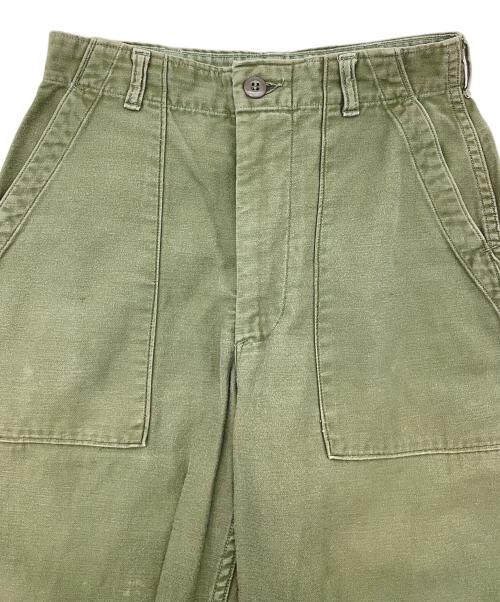 Bluebell（ブルーベル）Bluebell (ブルーベル) ミリタリー ベイカー トラウザーズ パンツ ストレート グリーン サイズ:30×29の古着・服飾アイテム