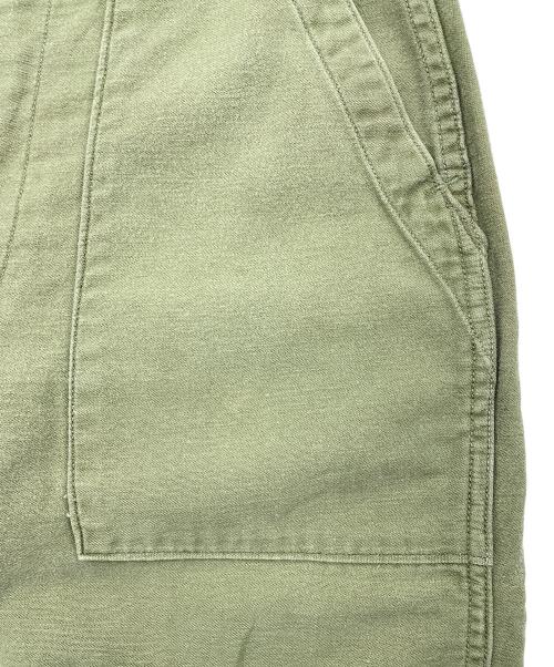 Bluebell（ブルーベル）Bluebell (ブルーベル) ミリタリー ベイカー トラウザーズ パンツ ストレート グリーン サイズ:30×29の古着・服飾アイテム