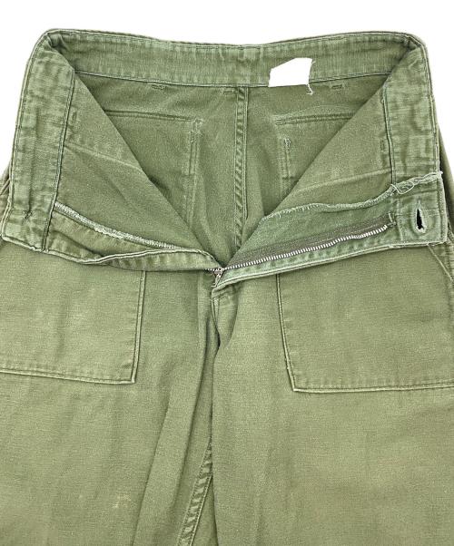 Bluebell（ブルーベル）Bluebell (ブルーベル) ミリタリー ベイカー トラウザーズ パンツ ストレート グリーン サイズ:30×29の古着・服飾アイテム