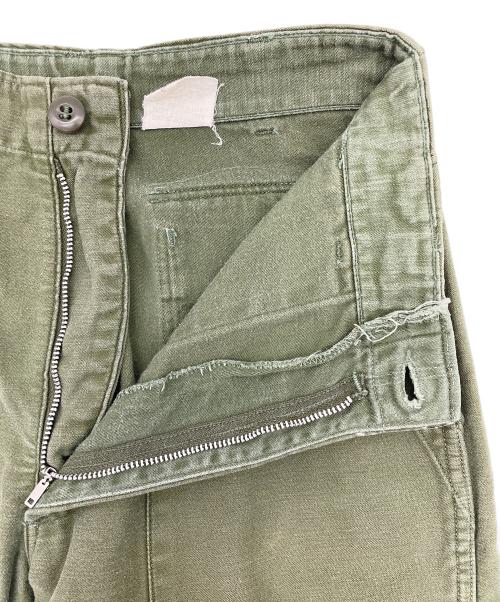 Bluebell（ブルーベル）Bluebell (ブルーベル) ミリタリー ベイカー トラウザーズ パンツ ストレート グリーン サイズ:30×29の古着・服飾アイテム