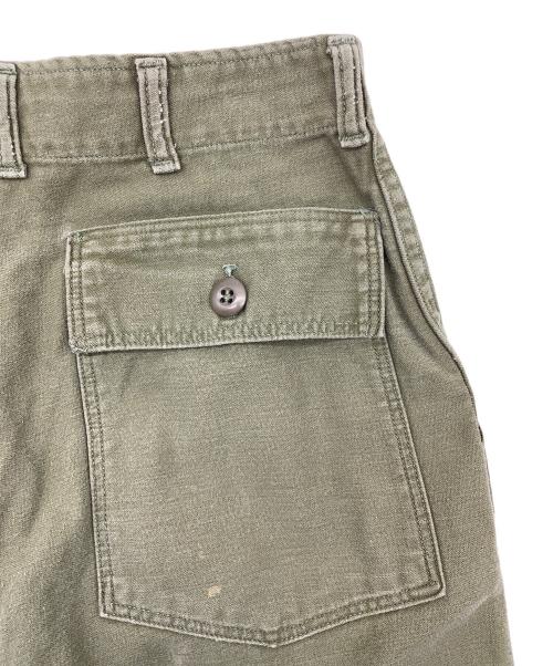 Bluebell（ブルーベル）Bluebell (ブルーベル) ミリタリー ベイカー トラウザーズ パンツ ストレート グリーン サイズ:30×29の古着・服飾アイテム