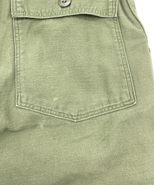 Bluebell（ブルーベル）Bluebell (ブルーベル) ミリタリー ベイカー トラウザーズ パンツ ストレート グリーン サイズ:30×29の古着・服飾アイテム