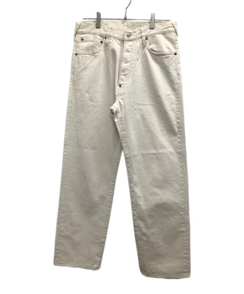 EVISU（エヴィス）EVISU (エヴィス) デニムパンツ ホワイト サイズ:33の古着・服飾アイテム