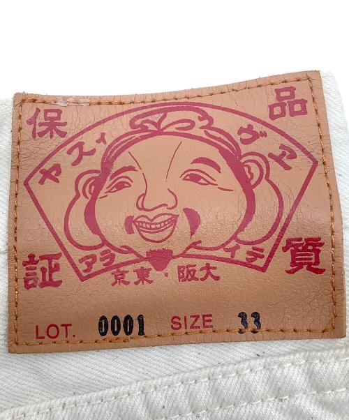 EVISU（エヴィス）EVISU (エヴィス) デニムパンツ ホワイト サイズ:33の古着・服飾アイテム