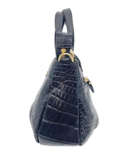 cocco cristallo（コッコクリスターロ）cocco cristallo (コッコクリスターロ) 2WAYバッグ ブラックの古着・服飾アイテム