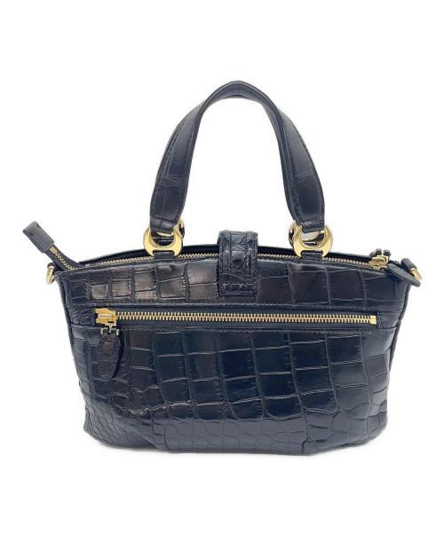 cocco cristallo（コッコクリスターロ）cocco cristallo (コッコクリスターロ) 2WAYバッグ ブラックの古着・服飾アイテム