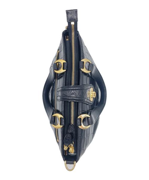 cocco cristallo（コッコクリスターロ）cocco cristallo (コッコクリスターロ) 2WAYバッグ ブラックの古着・服飾アイテム