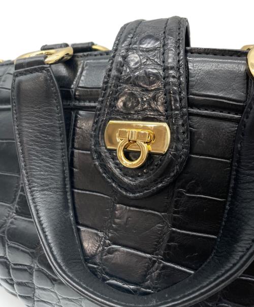 cocco cristallo（コッコクリスターロ）cocco cristallo (コッコクリスターロ) 2WAYバッグ ブラックの古着・服飾アイテム