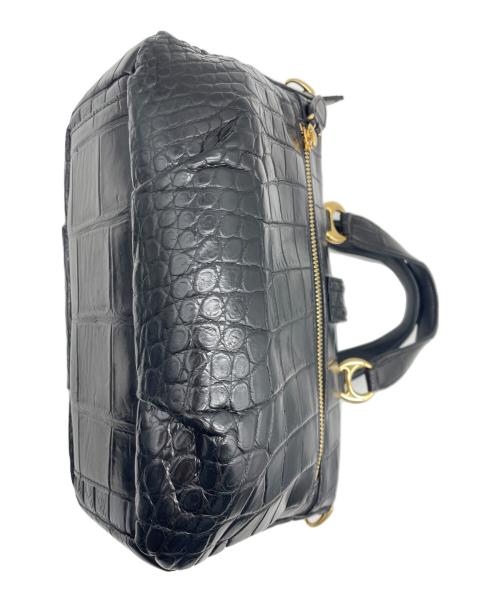 cocco cristallo（コッコクリスターロ）cocco cristallo (コッコクリスターロ) 2WAYバッグ ブラックの古着・服飾アイテム