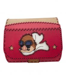 ojaga design（オジャガデザイン）の古着「ショートウォレット」｜レッド