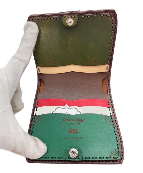 ojaga design（オジャガデザイン）OJAGA DESIGN (オジャガデザイン) ショートウォレット レッドの古着・服飾アイテム