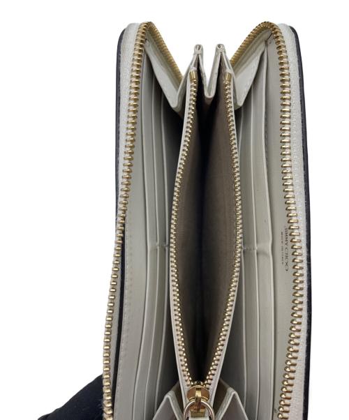 JIMMY CHOO（ジミーチュウ）JIMMY CHOO (ジミーチュウ) 長財布 ホワイトの古着・服飾アイテム
