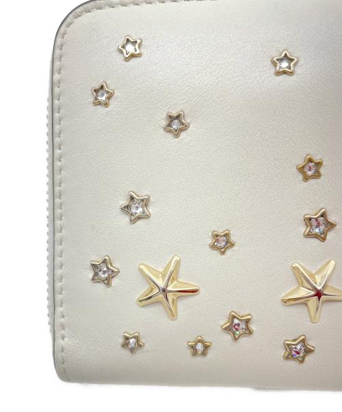 JIMMY CHOO（ジミーチュウ）JIMMY CHOO (ジミーチュウ) 長財布 ホワイトの古着・服飾アイテム