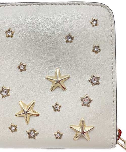 JIMMY CHOO（ジミーチュウ）JIMMY CHOO (ジミーチュウ) 長財布 ホワイトの古着・服飾アイテム