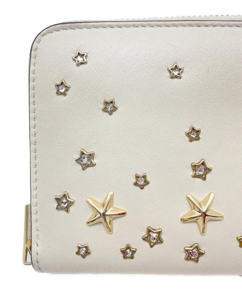 JIMMY CHOO（ジミーチュウ）JIMMY CHOO (ジミーチュウ) 長財布 ホワイトの古着・服飾アイテム