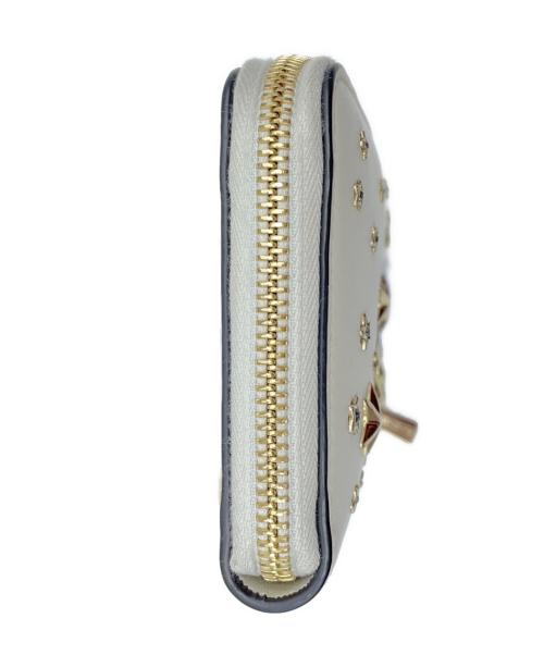 JIMMY CHOO（ジミーチュウ）JIMMY CHOO (ジミーチュウ) 長財布 ホワイトの古着・服飾アイテム