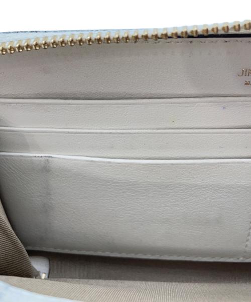 JIMMY CHOO（ジミーチュウ）JIMMY CHOO (ジミーチュウ) 長財布 ホワイトの古着・服飾アイテム