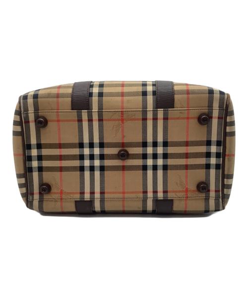 Burberry's（バーバリー）Burberry's (バーバリー) ノバチェック　ボストンバッグ ベージュの古着・服飾アイテム