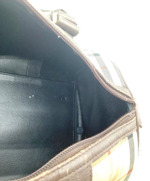 Burberry's（バーバリー）Burberry's (バーバリー) ノバチェック　ボストンバッグ ベージュの古着・服飾アイテム