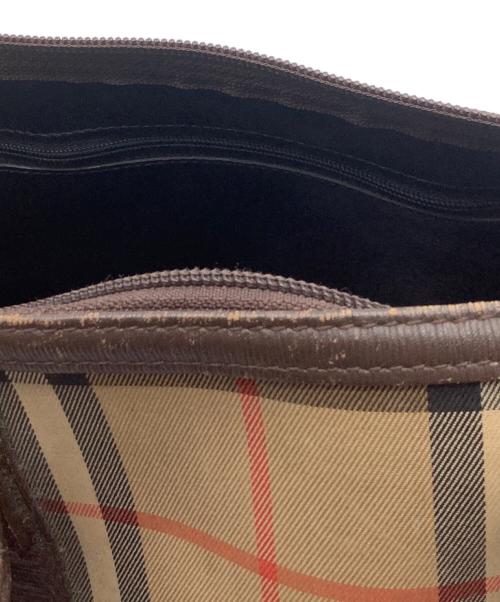 Burberry's（バーバリー）Burberry's (バーバリー) ノバチェック　ボストンバッグ ベージュの古着・服飾アイテム