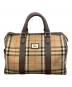 Burberry's (バーバリー) ノバチェック　ボストンバッグ ベージュ：13000円