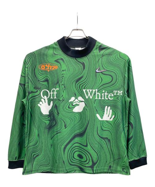 NIKE（ナイキ）NIKE (ナイキ) OFFWHITE (オフホワイト) Allover Print Uniform グリーン サイズ:XLの古着・服飾アイテム