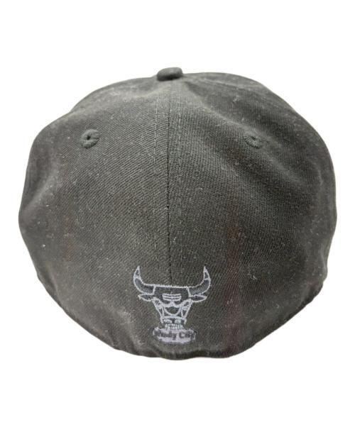 New Era（ニューエラ）New Era (ニューエラ) 59FIFTY CHICAGO BULLS ブラック サイズ:SIZE 7 1/8(55.8cm)の古着・服飾アイテム