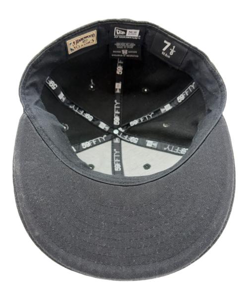New Era（ニューエラ）New Era (ニューエラ) 59FIFTY CHICAGO BULLS ブラック サイズ:SIZE 7 1/8(55.8cm)の古着・服飾アイテム